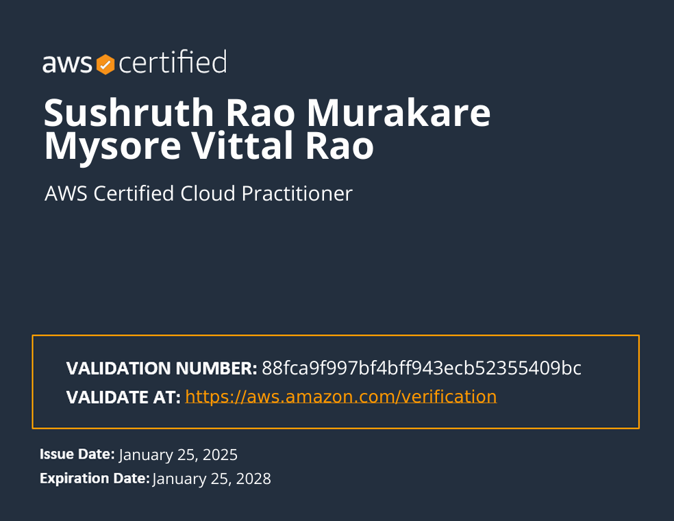 AWS Certified Cloud Practitioner