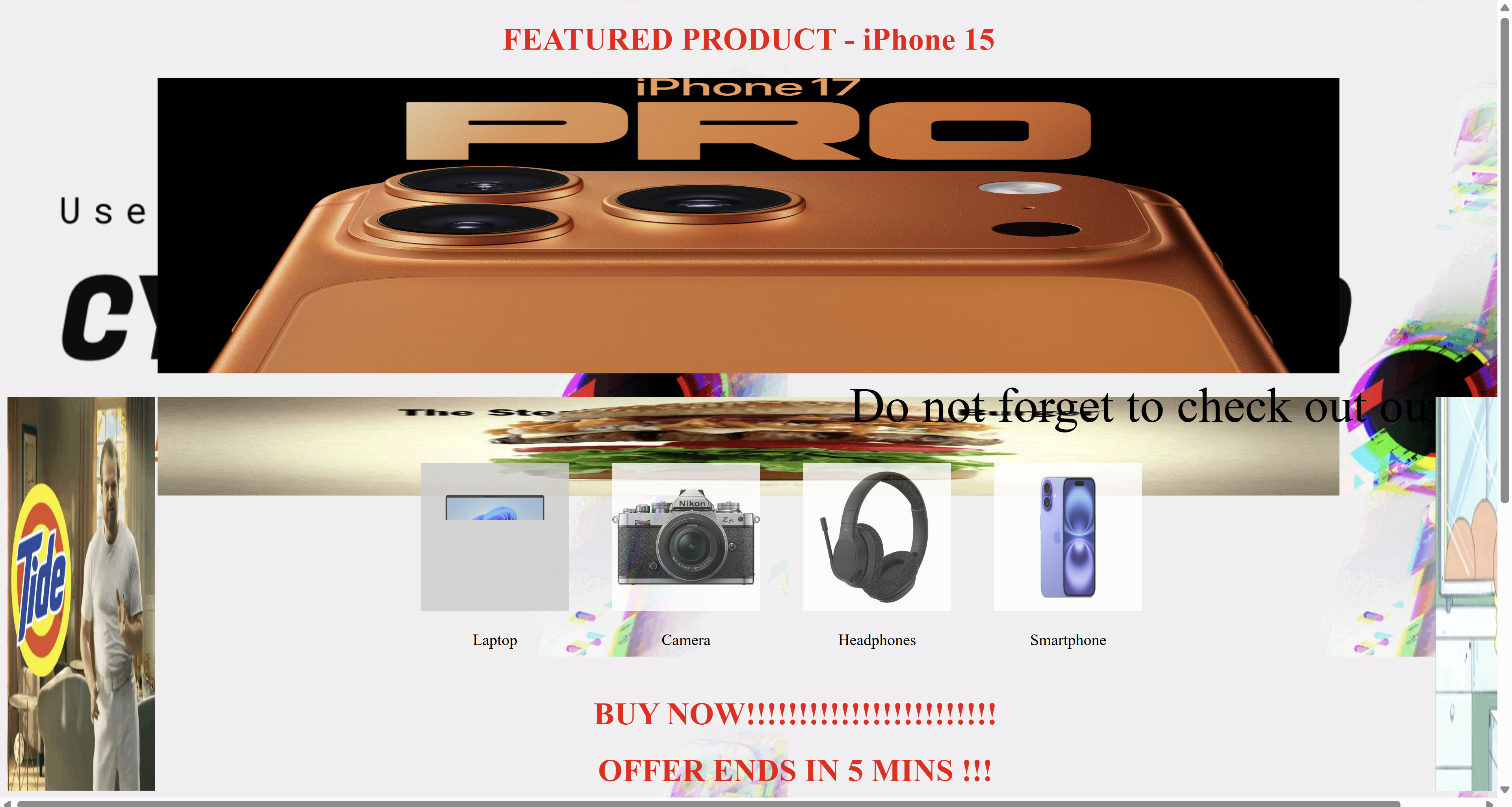 Bad Design Competition (Won)