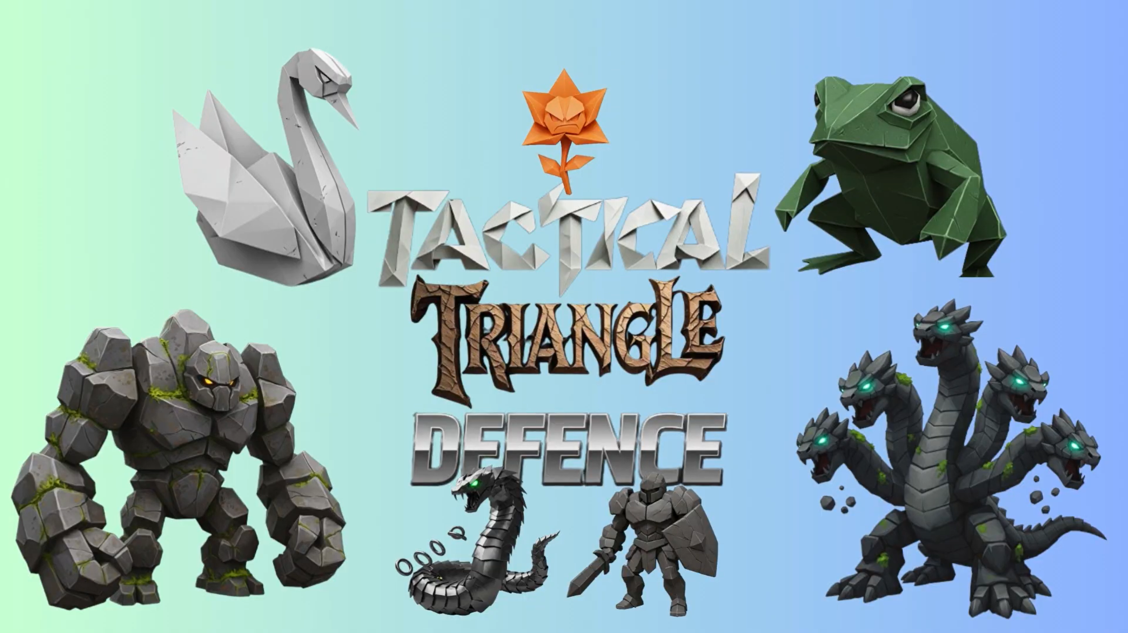 Tactical Triangle Defense 2D